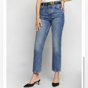 Reformation Cynthia High Rise Straight Jean